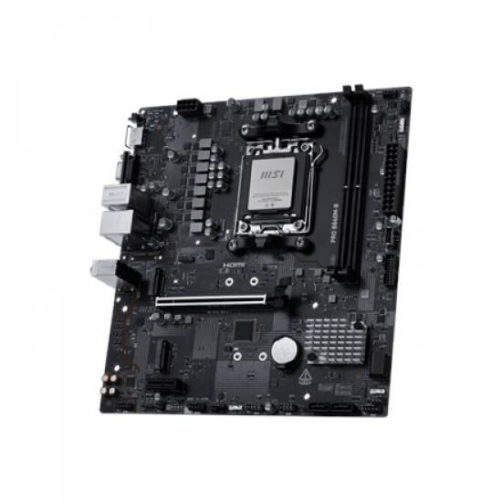 MSI PRO B840M-B | Processor family AMD | Processor socket AM5 | DDR5 | Supported hard disk drive interfaces SATA, M.2 | Number of SATA connectors 4