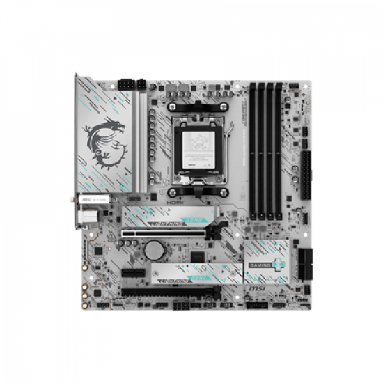 MSI B850M GAMING PLUS WIFI | Processor family AMD | Processor socket AM5 | DDR5 | Supported hard disk drive interfaces SATA, M.2 | Number of SATA connectors 4