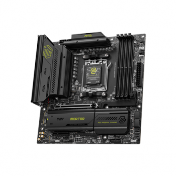 MSI MAG B850M MORTAR WIFI | Processor family AMD | Processor socket AM5 | DDR5 | Supported hard disk drive interfaces SATA, M.2 | Number of SATA connectors 4