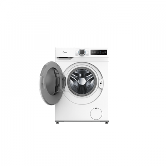Midea Washing Machine | MF110W80BA10/W-HR | Energy efficiency class A | Front loading | Washing capacity 8 kg | 1400 RPM | Depth 48 cm | Width 60 cm | Display | LED | Steam function | White