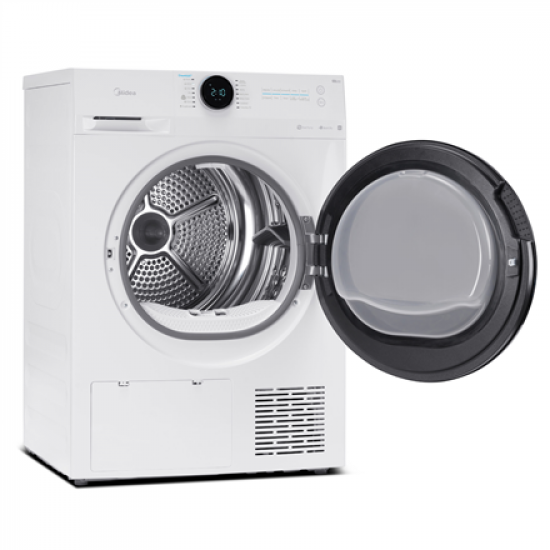 Midea | Dryer Machine | MD200H80BW/W-HR | Energy efficiency class C | Front loading | 8 kg | LED | Depth 60 cm | Wi-Fi | White