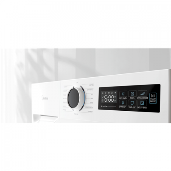Midea | Dryer | MD110H70/W-HR | Energy efficiency class E | Front loading | 7 kg | LED | Depth 60 cm | White