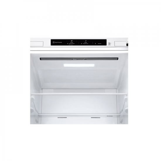 LG Refrigerator | GBV21L0ESW | Energy efficiency class E | Free standing | Combi | Height 186 cm | No Frost system | Fridge net capacity 234 L | Freezer net capacity 110 L | Display | 35 dB | White