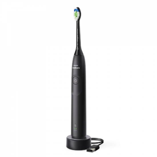 Philips | Rechargeable Sonic Electric Toothbrush | HX7101/01 Sonicare Series 5300 | Rechargeable | For adults | Number of brush heads included 1 | Number of teeth brushing modes 1 | Black