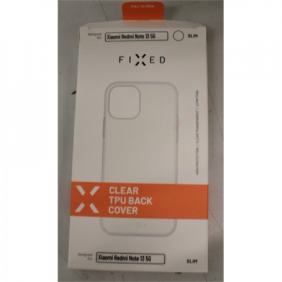 SALE OUT. Fixed Back cover | Xiaomi | Redmi Note 13 Pro+ 5G | TPU | Clear | DAMAGED PACKAGING