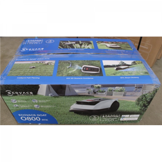 SALE OUT. SALE OUT. Ecovacs | Lawn Mower GOAT O500 Panorama | NO ORIGINAL PACKAGING, USED, DIRTY, SCRATCHED, BENT LID LEG
