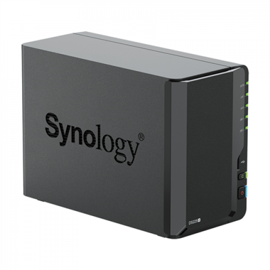 Synology DiskStation | DS225+ | Intel Celeron | J4125 | 2 GB | DDR4 | Black