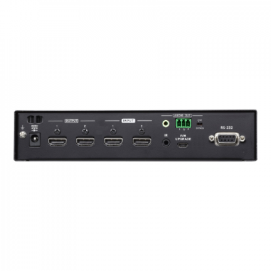Aten 2x2 True 4K HDMI Matrix Switch with Audio De-Embedder | VM0202HB