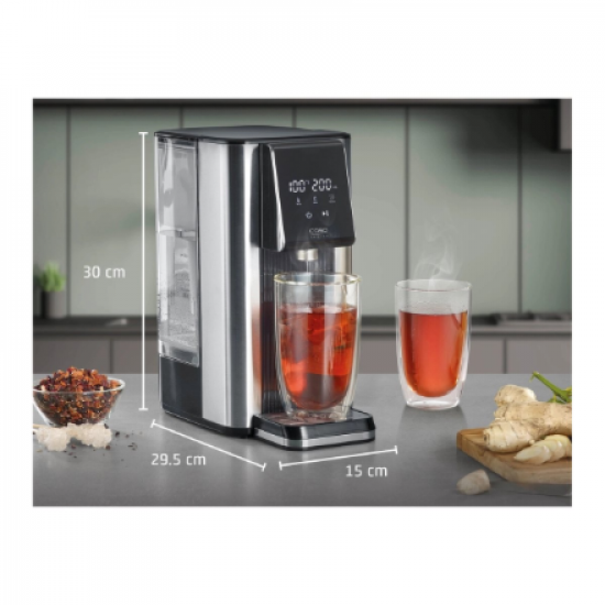Caso Turbo hot water dispenser | HW 620 | Water Dispenser | 2600 W | 2.5 L | Plastic/Stainless Steel | Black/Stainless Steel