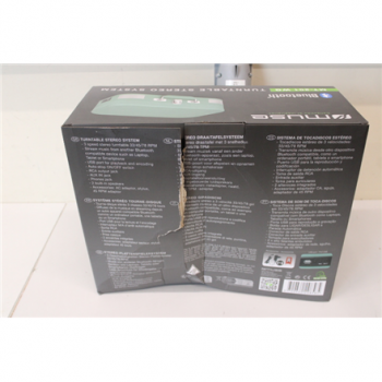 SALE OUT. Muse Turntable Stereo System | MT-201WG | Turntable Stereo System | USB port | DAMAGED PACKAGING, DAMAGED MUSIC BOX, BROKEN HINGE | AUX in