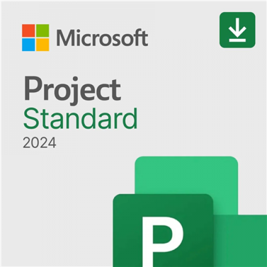 Microsoft Project Standard 2024 Online Product Key License 1 License Downloadable | EP2-07057 | All Languages | ESD