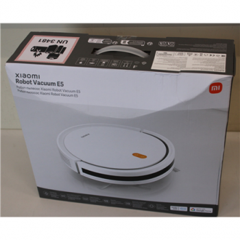 SALE OUT. Xiaomi Robot Vacuum E5 (White) EU | SALE OUT. Xiaomi Robot Vacuum (EU) | E5 | Wet&Dry | 2600 mAh | Dust capacity 0.4 L | 2000 Pa | White | DAMAGED PACKAGING