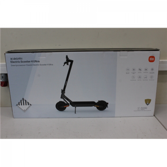 SALE OUT. Xiaomi Electric Scooter 4 Ultra EU | SALE OUT. Xiaomi Electric Scooter 4 Ultra EU | 500 W | 25 km/h | 10 