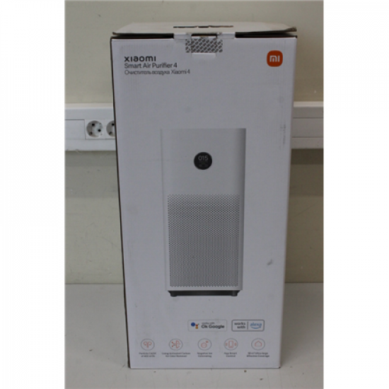 SALE OUT. Xiaomi Smart Air Purifier 4 EU | SALE OUT. Xiaomi Smart Air Purifier | 4 | 30 W | Suitable for rooms up to 28-48 m² | White | USED, MISSING: INNER PACKAGING AND MANUALS