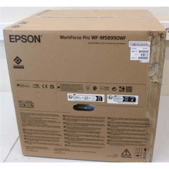 SALE OUT. Epson WorkForce Pro WF-M5899DWF | Epson WorkForce Pro | WF-M5899DWF | Inkjet | Mono | Mono Multifunction Printer | A4 | Wi-Fi | DAMAGED PACKAGING