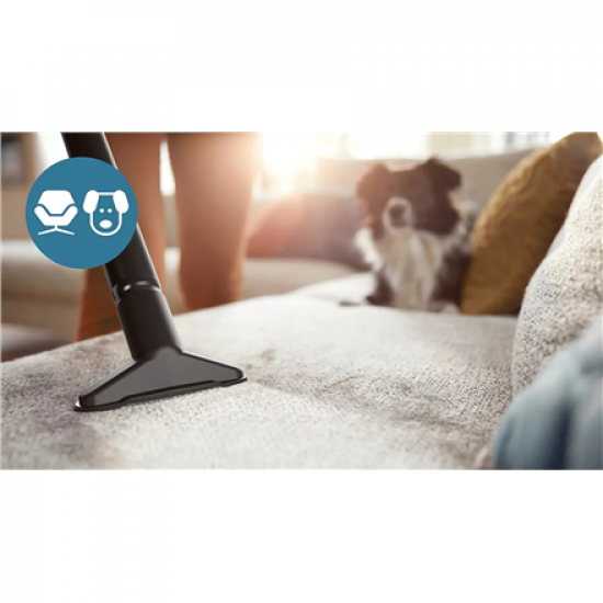 Philips | Vacuum cleaner | XB1142/10 1000 series | Bagless | Power 800 W | Dust capacity 1.3 L | Rich black/Coral moody