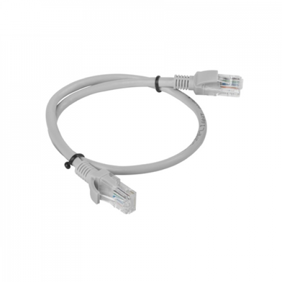 Lanberg | Patchcord CAT.6 UTP | PCU6-10CC-0050-S | 0.5 m | Grey