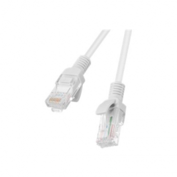 Lanberg | Patch cable - CAT 6 | RJ-45 - male | RJ-45 - male | RJ-45 | PCU6-10CC-0500-S | 5 m | Grey