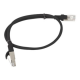 Lanberg | Patchcord CAT.5E UTP | PCU5-10CC-0050-BK | 0.5 m | Black