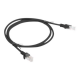 Lanberg | Patchcord CAT.5E UTP | PCU5-10CC-0100-BK | 1 m | Black