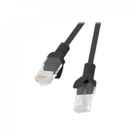 Lanberg | Patchcord CAT.5E UTP Fluke Passed | PCU5-10CC-0300-BK | 3 m | Black