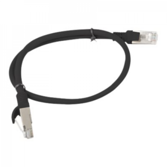Lanberg | Patchcord CAT.6 UTP | PCU6-10CC-0050-BK | 0.5 m | Black