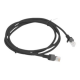 Lanberg | Patchcord CAT.6 UTP | PCU6-10CC-0150-BK | 1.5 m | Black