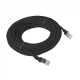 Lanberg | Patchcord CAT.6 UTP | PCU6-10CC-1000-BK | 10 m | Black