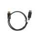 Lanberg DisplayPort Cable 19 Pin V1.2 4K, 1M | CA-DPDP-10CC-0010-BK | DisplayPort to DisplayPort