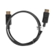 Lanberg DisplayPort Cable 19 Pin V1.2 4K, 1M | CA-DPDP-10CC-0010-BK | DisplayPort to DisplayPort