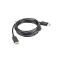 Lanberg DisplayPort Cable 19 Pin V1.2 4K, 3 m | CA-DPDP-10CC-0030-BK | DisplayPort to DisplayPort