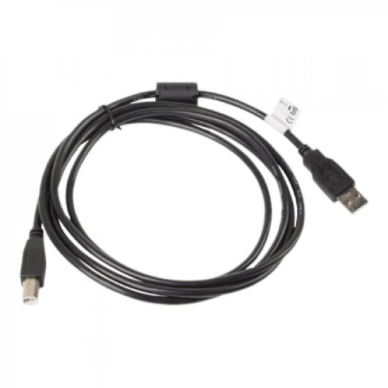 Lanberg USB Type-A to USB Type-B 2.0 Cable, 1.8 m | CA-USBA-11CC-0018-BK | USB Type-A to USB Type-B