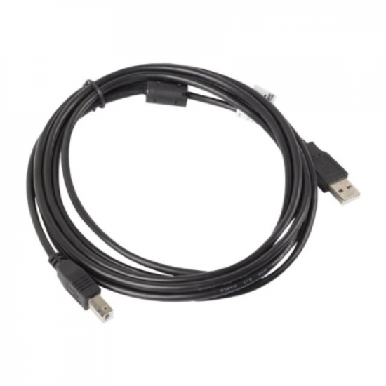 Lanberg USB Type-A to USB Type-B 2.0 Cable, 3 m | CA-USBA-11CC-0030-BK | USB Type-A to USB Type-B