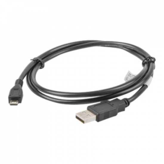 Lanberg Micro USB to USB Type-A 2.0 Cable, 1 m | CA-USBM-10CC-0010-BK | Micro USB to USB Type-A