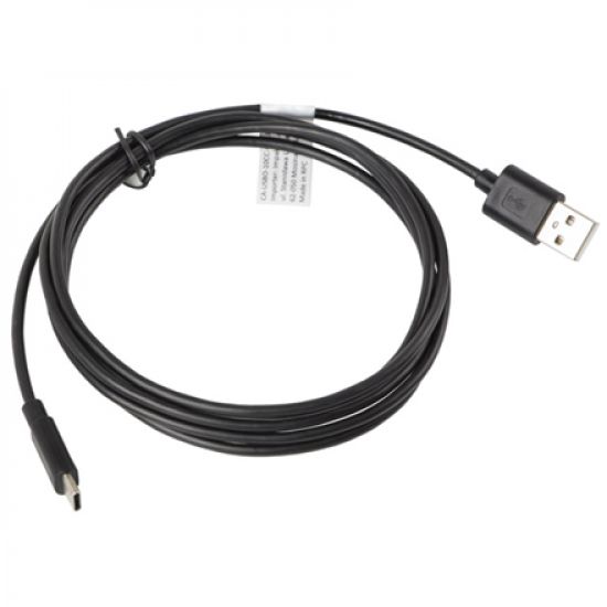 Lanberg USB Type-A to USB Type-C 2.0 Cable, 1.8 m | CA-USBO-10CC-0018-BK | USB Type-A to USB Type-C