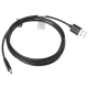 Lanberg USB Type-A to USB Type-C 2.0 Cable, 1.8 m | CA-USBO-10CC-0018-BK | USB Type-A to USB Type-C