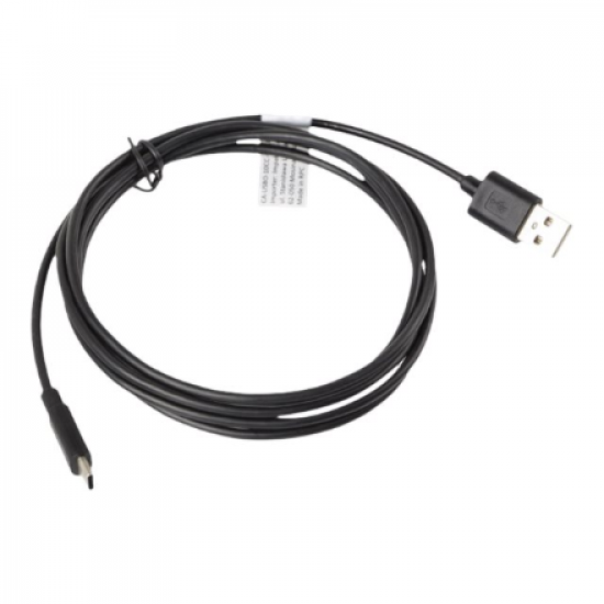 Lanberg USB Type-A to USB Type-C 2.0 Cable, 1.8 m | CA-USBO-10CC-0018-BK | USB Type-A to USB Type-C