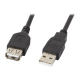 Lanberg Lanberg USB-A 2.0 Cable, 5 m | CA-USBE-10CC-0050-BK | USB Type-A to USB Type-A