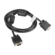 Lanberg VGA Cable, Dual-Shielded Ferrite Core | CA-VGAC-10CC-0018-B | VGA to VGA | 1.8 m