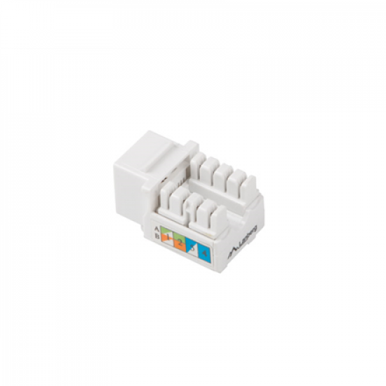 Lanberg | Keystone Module RJ45 to LSA CAT.6, UTP | KSU6-1090 | White