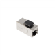 Lanberg | Feed-Through Keystone Connector RJ45 to RJ45 CAT.6 FTP | KSF6-3000