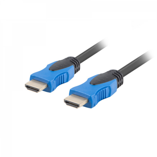 Lanberg HDMI M/M V2.0 Cable 4K CU | CA-HDMI-20CU-0100-BK | HDMI to HDMI | 10 m