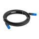 Lanberg | Patchcord Cat.6A S/FTP LSZH CCA | PCF6A-10CC-0300-BK | 3 m | Black