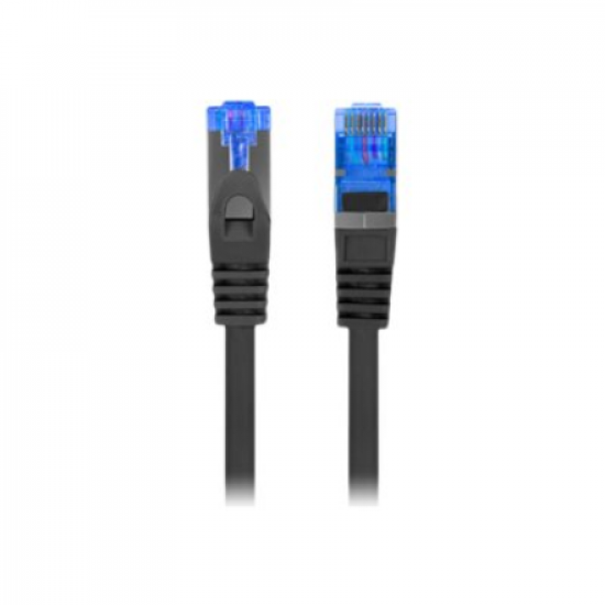 Lanberg | Patchcord Cat.6A S/FTP LSZH CCA | PCF6A-10CC-1500-BK | 15 m | Black