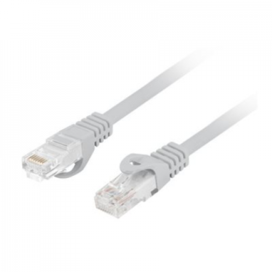Lanberg | Patchcord Cat.6 UTP LSZH CU Fluke Passed | PCU6-10CU-0025-S | 0.25 m | Grey