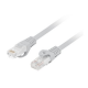 Lanberg | Patchcord Cat.6 UTP LSZH CU Fluke Passed, Grey | PCU6-10CU-0500-S | 5 m | Grey