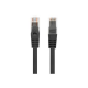 Lanberg | Patchcord Cat.6 UTP LSZH CU | PCU6-10CU-0100-BK | 1 m | Black