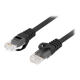 Lanberg | Patchcord Cat.6 UTP LSZH CU | PCU6-10CU-0150-BK | 1.5 m | Black