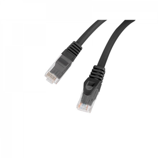 Lanberg | Patchcord Cat.6 UTP LSZH CU | PCU6-10CU-0300-BK | 3 m | Black