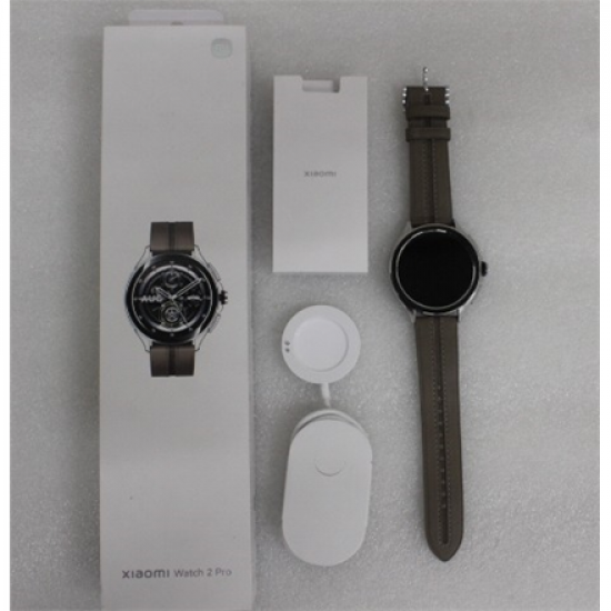 SALE OUT. Xiaomi Watch 2 Pro/32GB/Bluetooth® Silver Case with Brown Strap | Xiaomi 2 Pro | Smart watch | GPS (satellite) | AMOLED | 1.43